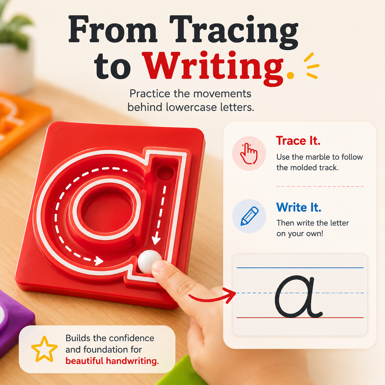 Velmora LetterGlide™ Learning Set