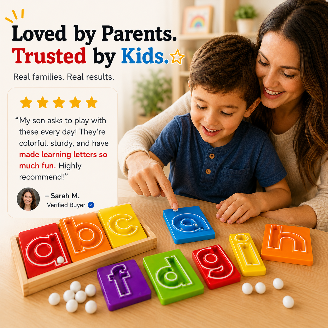 Velmora LetterGlide™ Learning Set