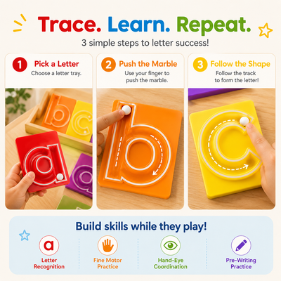 Velmora LetterGlide™ Learning Set