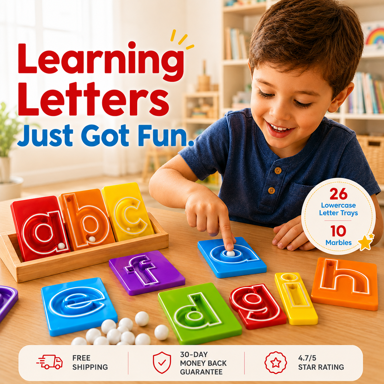 Velmora LetterGlide™ Learning Set